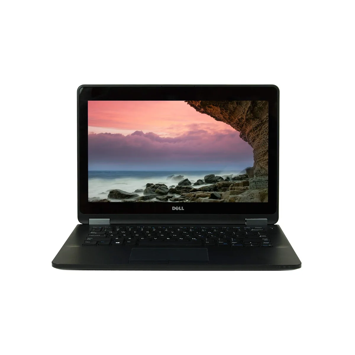 Silver Dell Latitude E7270 12.5 inch laptop closed on desk