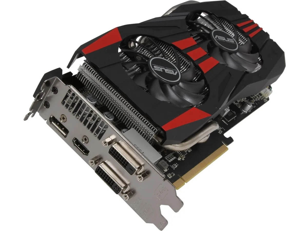 ASUS ASUS Radeon R9 270X DirectCU II 2GB GDDR5 graphics card — photo du produit