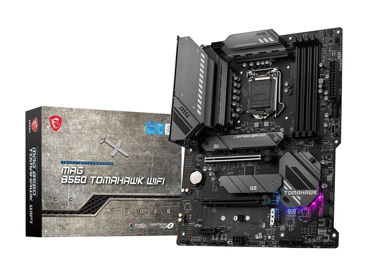 MSI MSI MAG B560 TOMAHAWK WIFI Intel motherboard — photo du produit