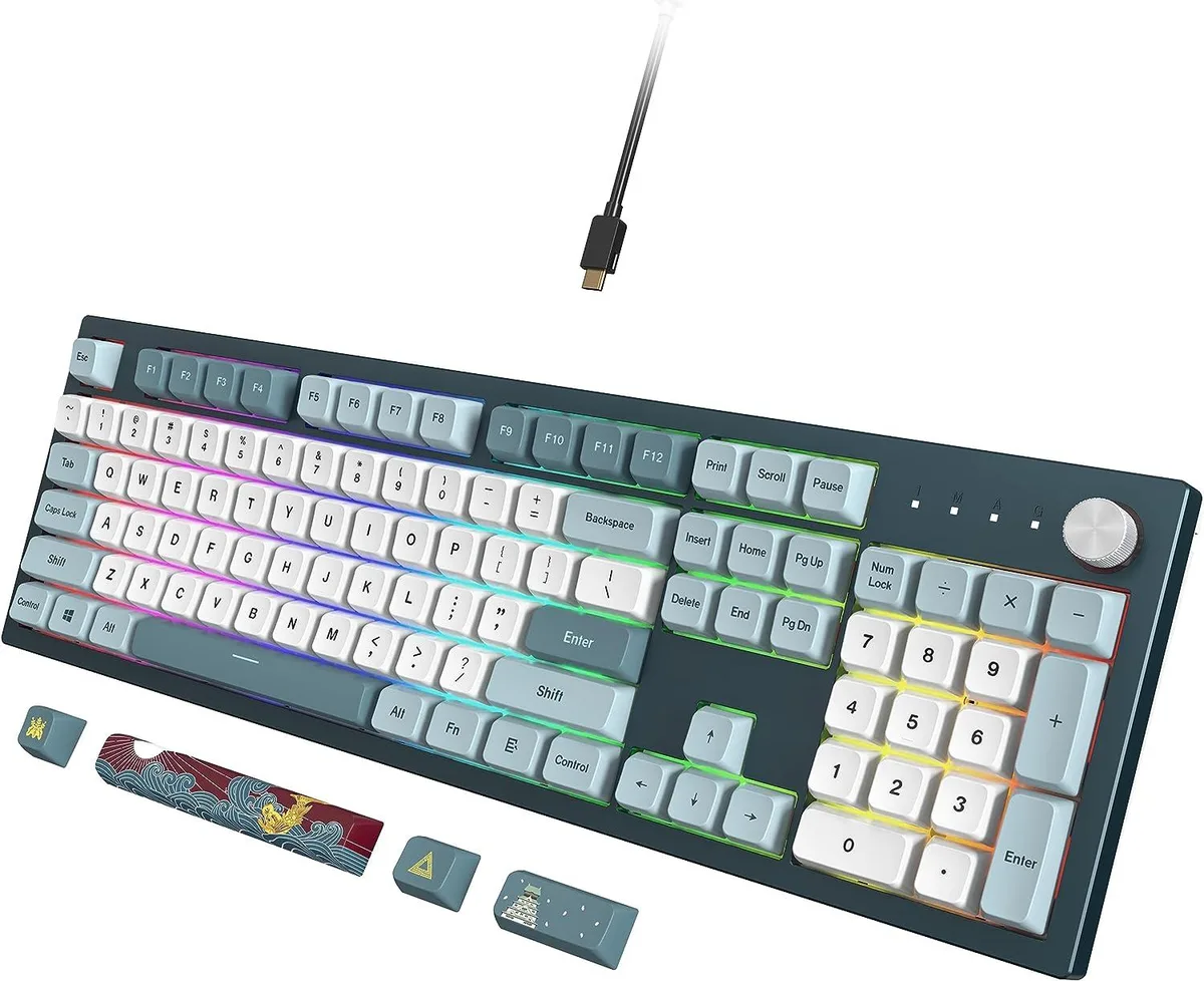 Montech Montech MKey Freedom Mechanical Gaming Keyboard 105 keys RGB 18 mode — 商品照片