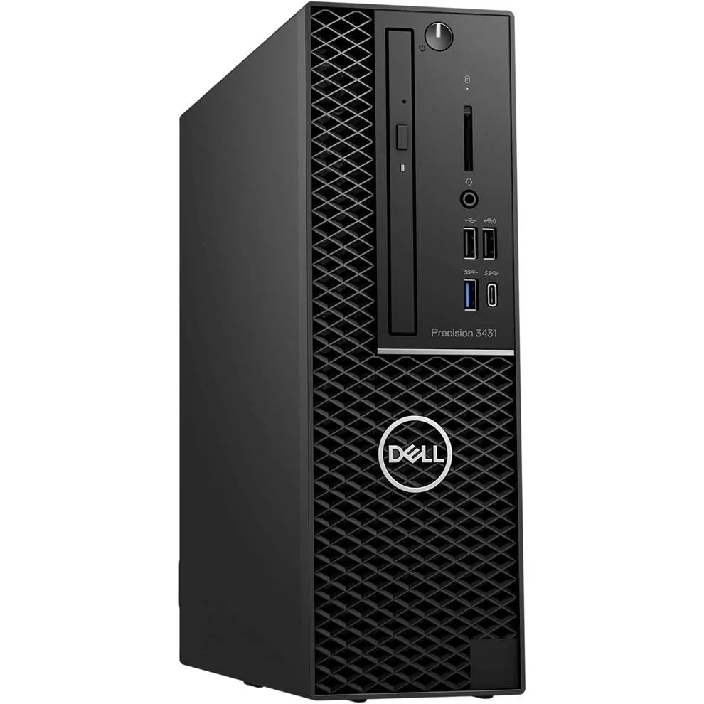 DELL DELL Precision 3431 SFF i7-9700 3.0GHz 8GB 256GB SSD Quadro P1000 Windows 11 Pro desktop PC — photo du produit