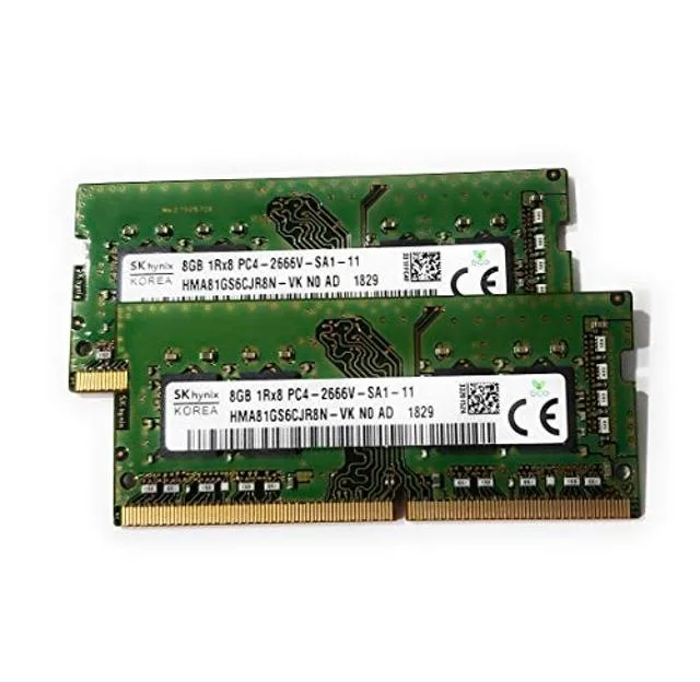 SK hynix SK hynix HMA81GS6CJR8N-VK 16GB (2x8GB) DDR4-2666 laptop RAM — 제품 사진