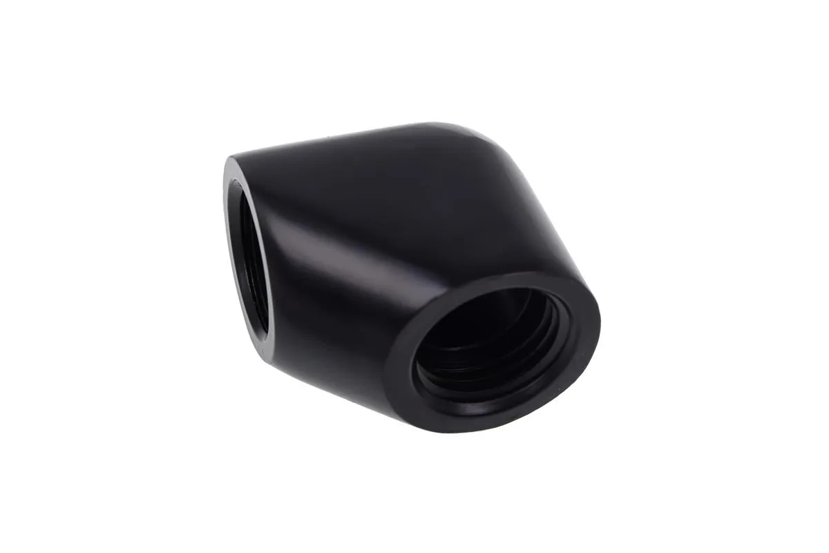 Alphacool Alphacool Eiszapfen 90° Female-Female L-Connector Black 17258 — fotografie produktu
