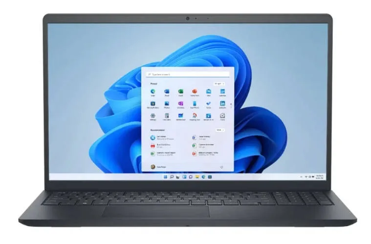 Carbon Black 15.6 inch touchscreen laptop closed lid