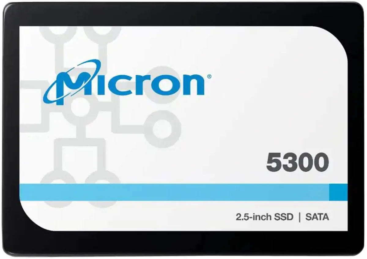 Micron 5300 MAX 1.92TB 2.5 inch SATA enterprise SSD