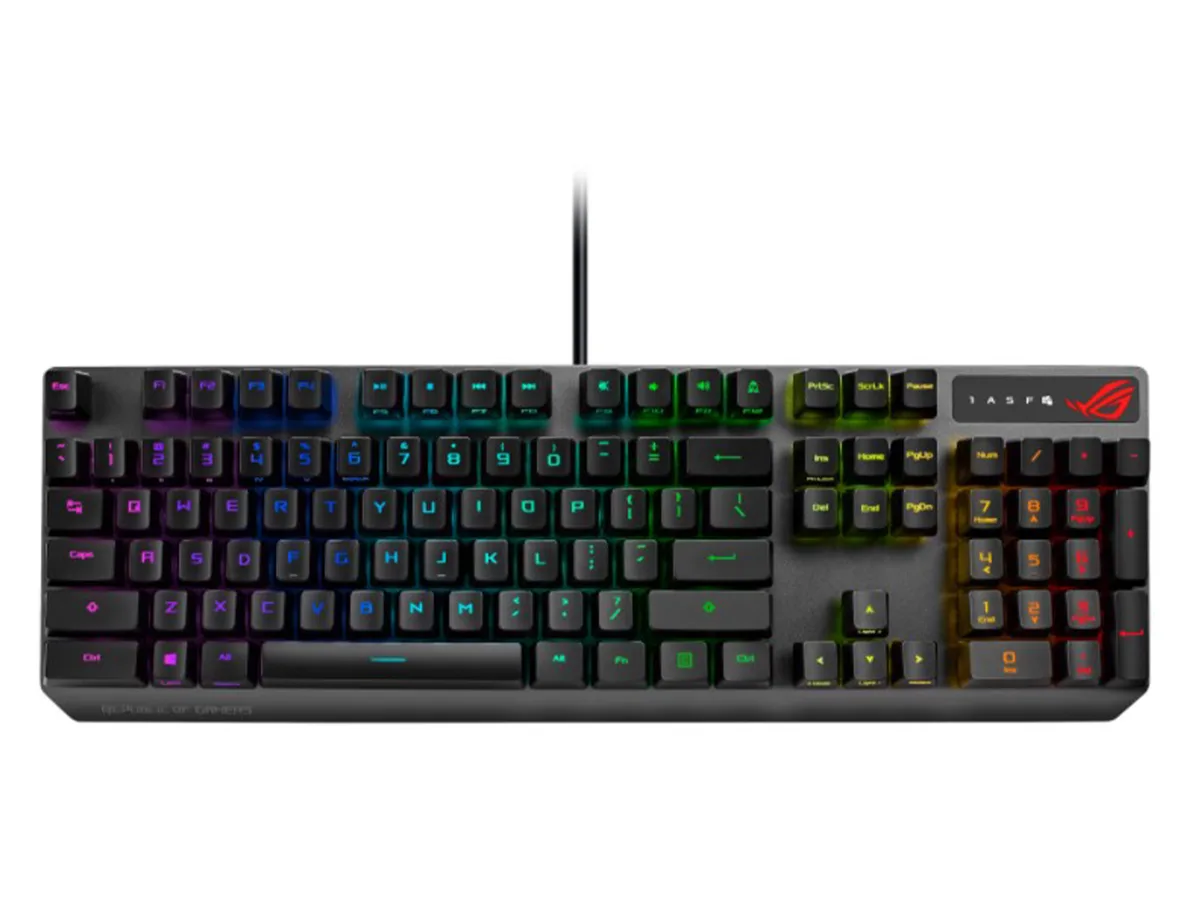 ASUS ASUS 90MP0240-BKUA00 ROG Strix Scope RX gaming keyboard — product photo