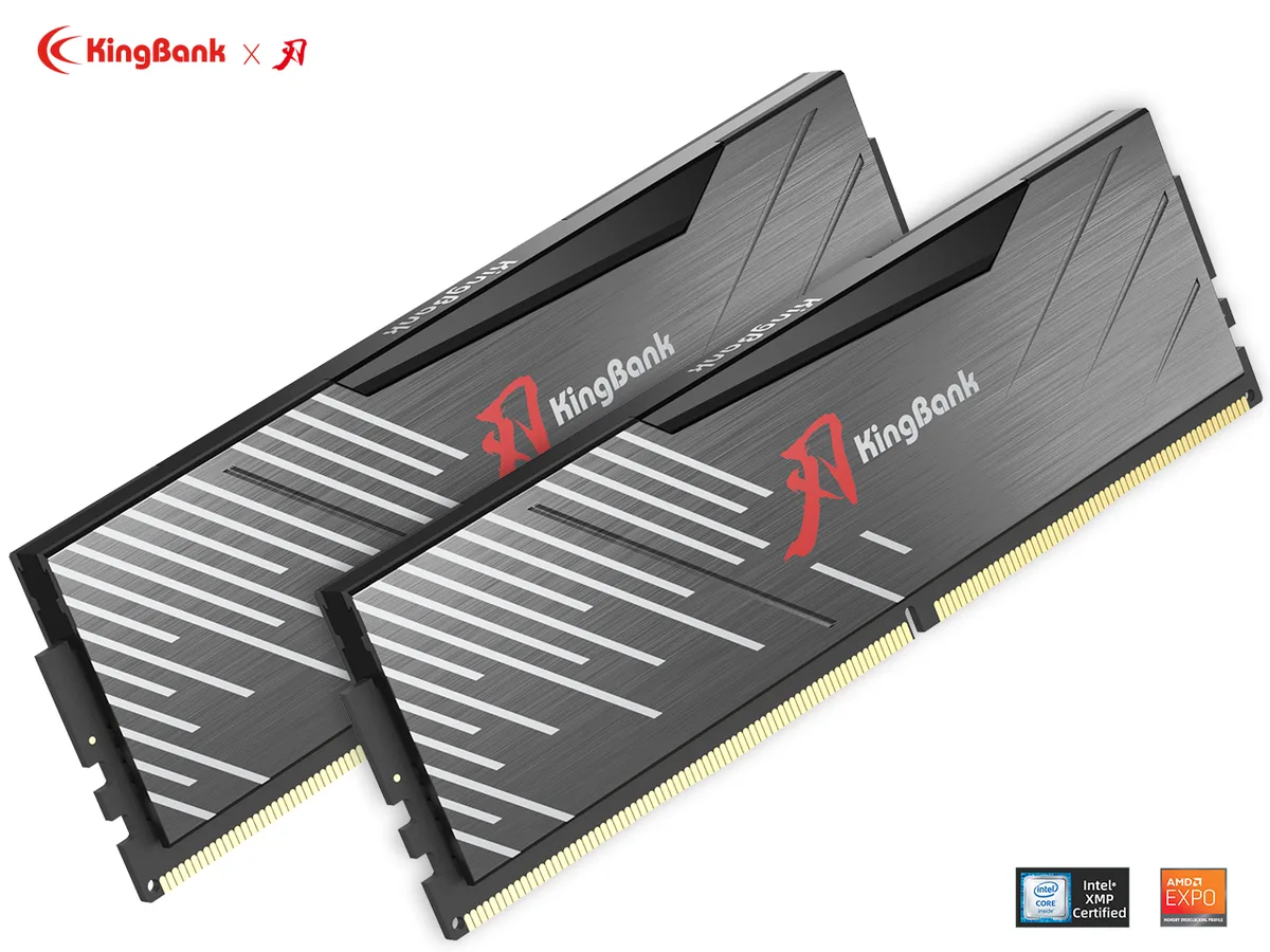 KINGBANK KINGBANK KPR564D 32GB (2 x 16GB) DDR5 6400 desktop RAM — product photo