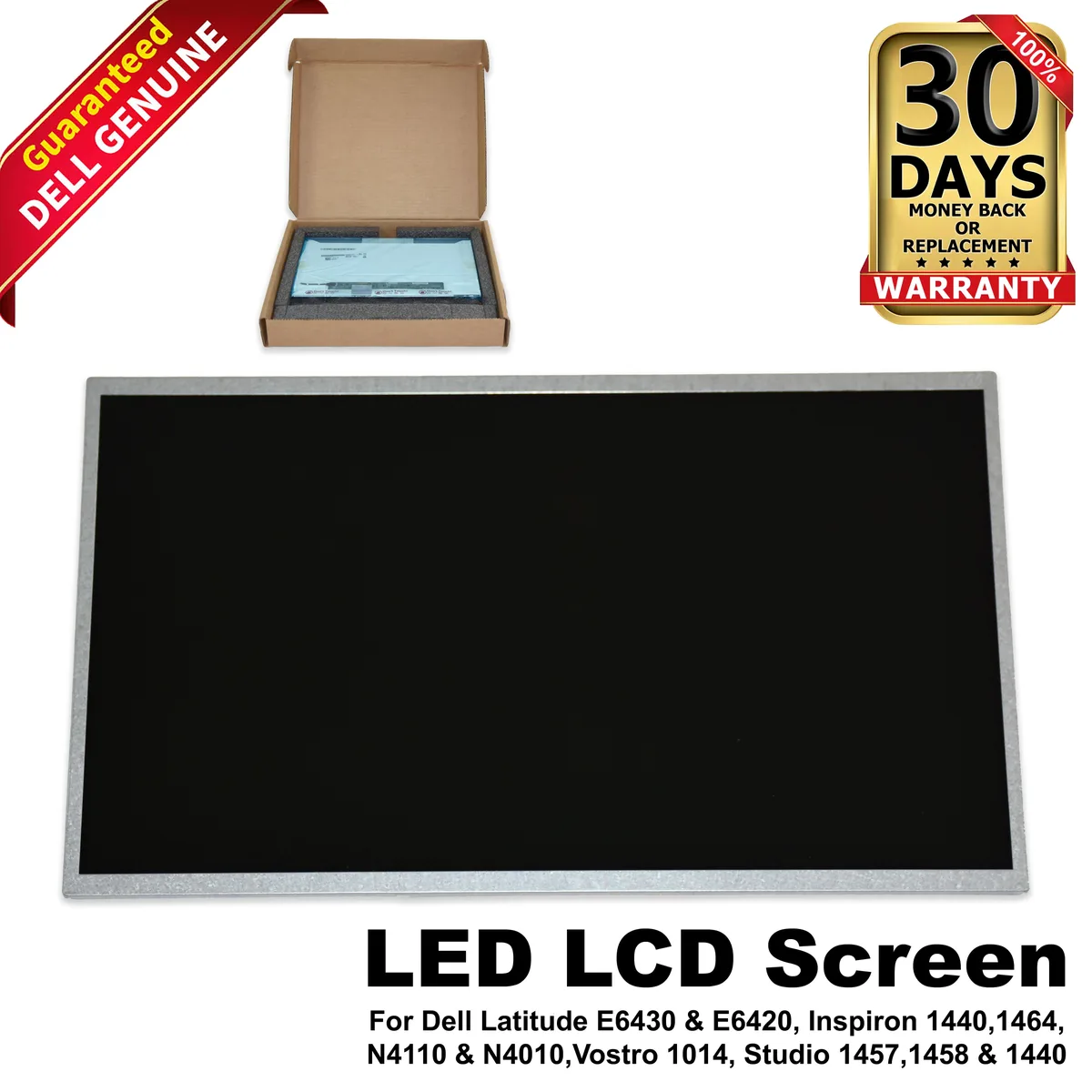 DELL DELL 14" LED LCD Screen GJ475 Laptop Replacement Part — product photo