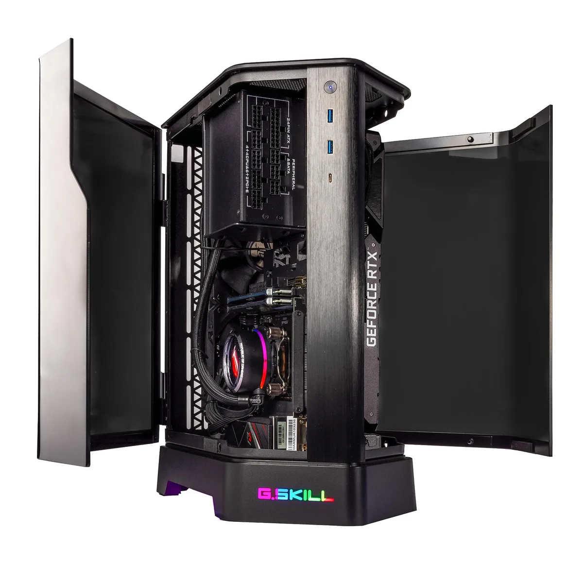 Velztorm Velztorm Zenix Gaming PC Ryzen 5 5600X RTX 5070 Ti 32GB DDR4 2TB SSD 240mm AIO — product photo