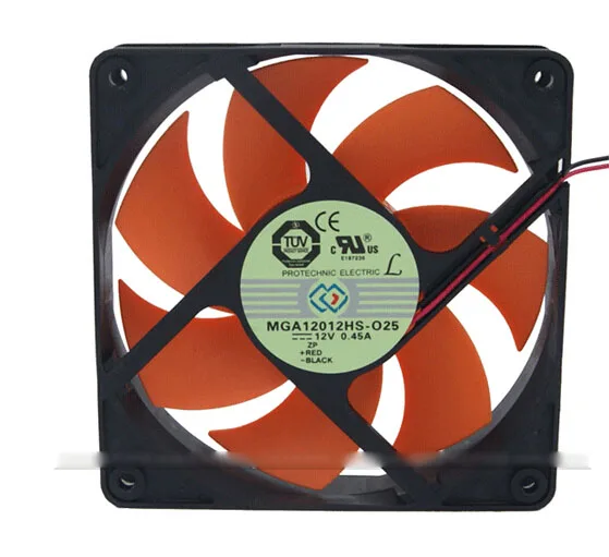 OEM Industries OEM Industries MGA12012HS-O25 120mm CPU cooler 2500 RPM 98.97 CFM 43.3 dB — photo du produit