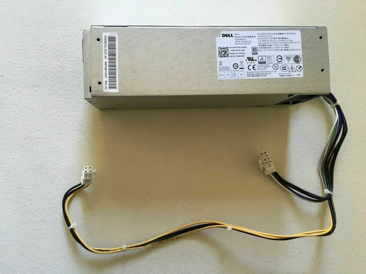 DELL DELL 180W Power Supply 5XV5K RWMNY 9XD51 N8D59 — photo du produit