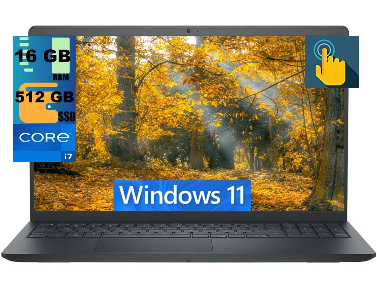DELL Dell Inspiron 3530 15 laptop i7-1355U 16GB 512GB 15.6" FHD touchscreen — photo du produit