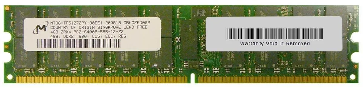 Micron Technology, Inc. Micron Technology, Inc. MT36HTF51272PY- 4GB DDR3 800 MHz 240-pin desktop RAM — product photo