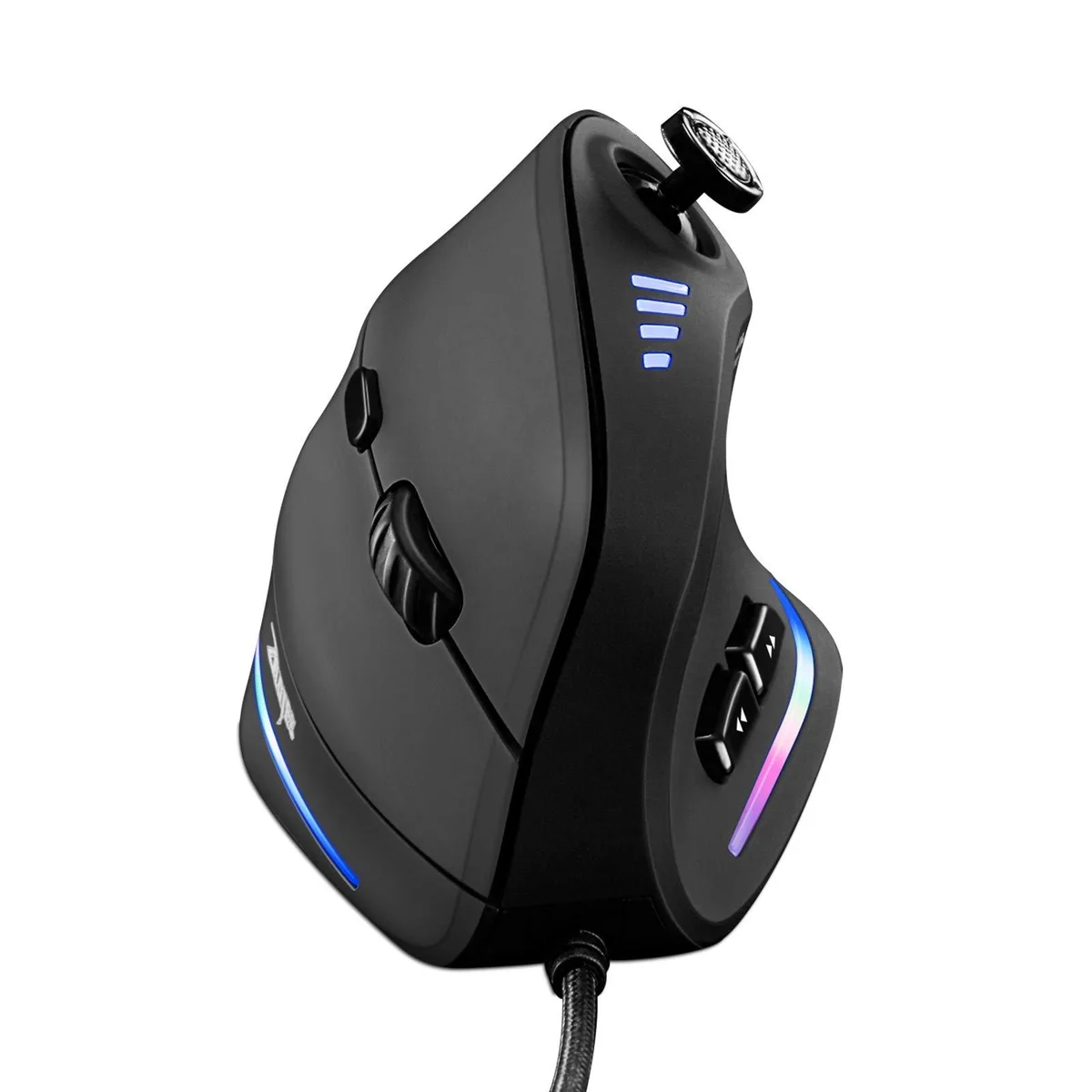 ASUS TRELC Vertical Gaming Mouse 16 Buttons 5D Rocker 10000 DPI Black — zdjęcie produktu