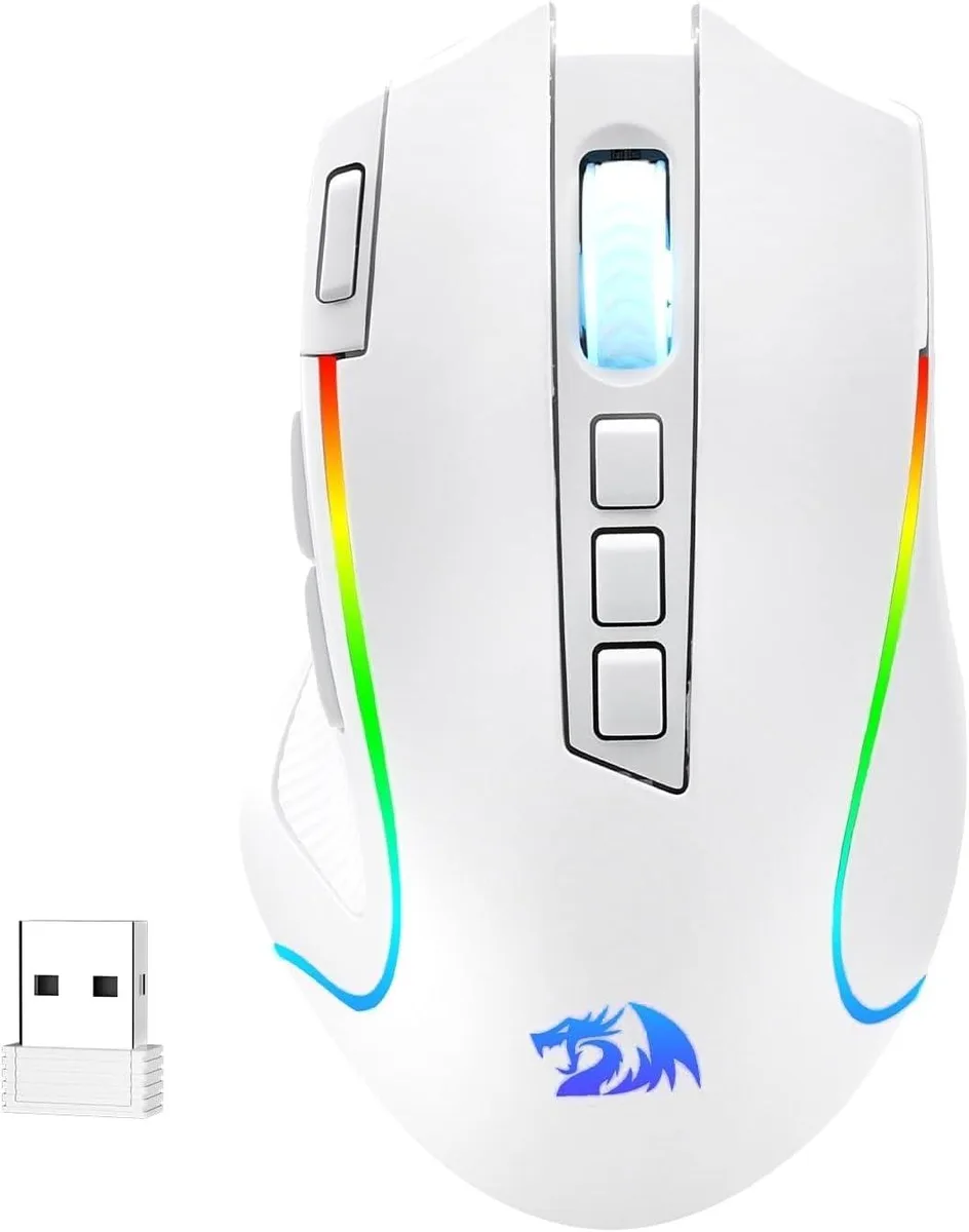 Redragon Redragon M612 PRO Gaming Mouse 8000 DPI White — photo du produit