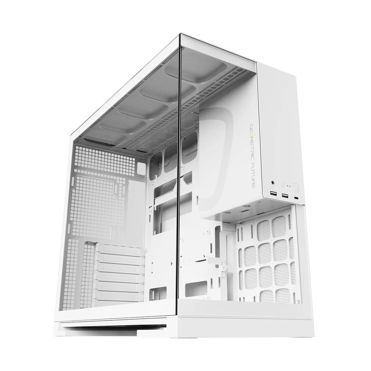 Geometric Future Geometric Future M5 White Mid Tower PC Case — product photo