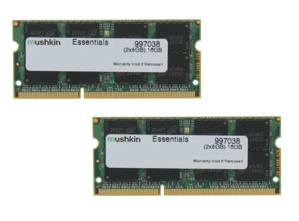 Mushkin Enhanced Mushkin Enhanced 997038 16GB (2x8GB) DDR3L 1600 laptop RAM — φωτογραφία προϊόντος