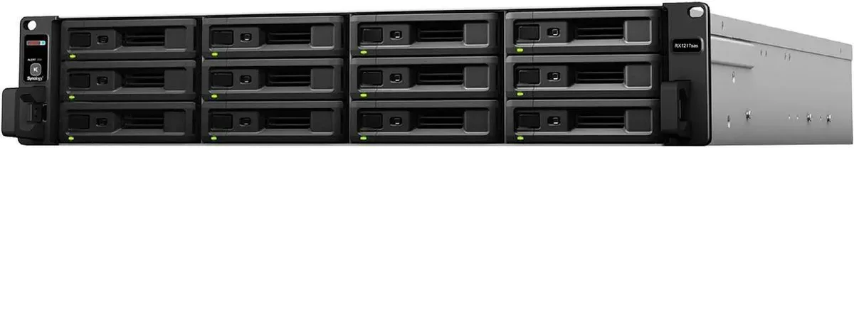Synology Inc. Synology RX1217sas 12 Bay SAS Expansion Rackmount NAS — Produktfoto