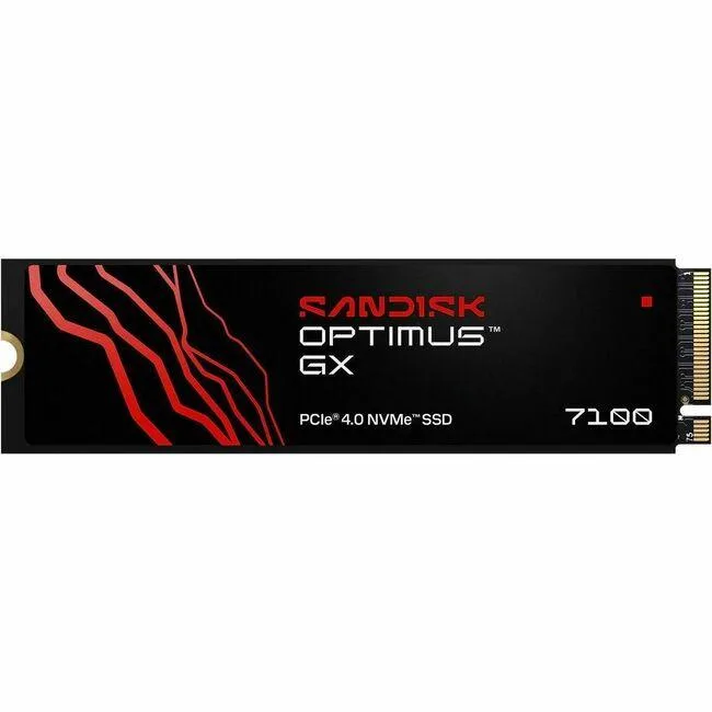 SanDisk SanDisk Optimus GX 7100 1TB M.2 2280-S3-M internal SSD SDSP71100TAN-000E0 — product photo