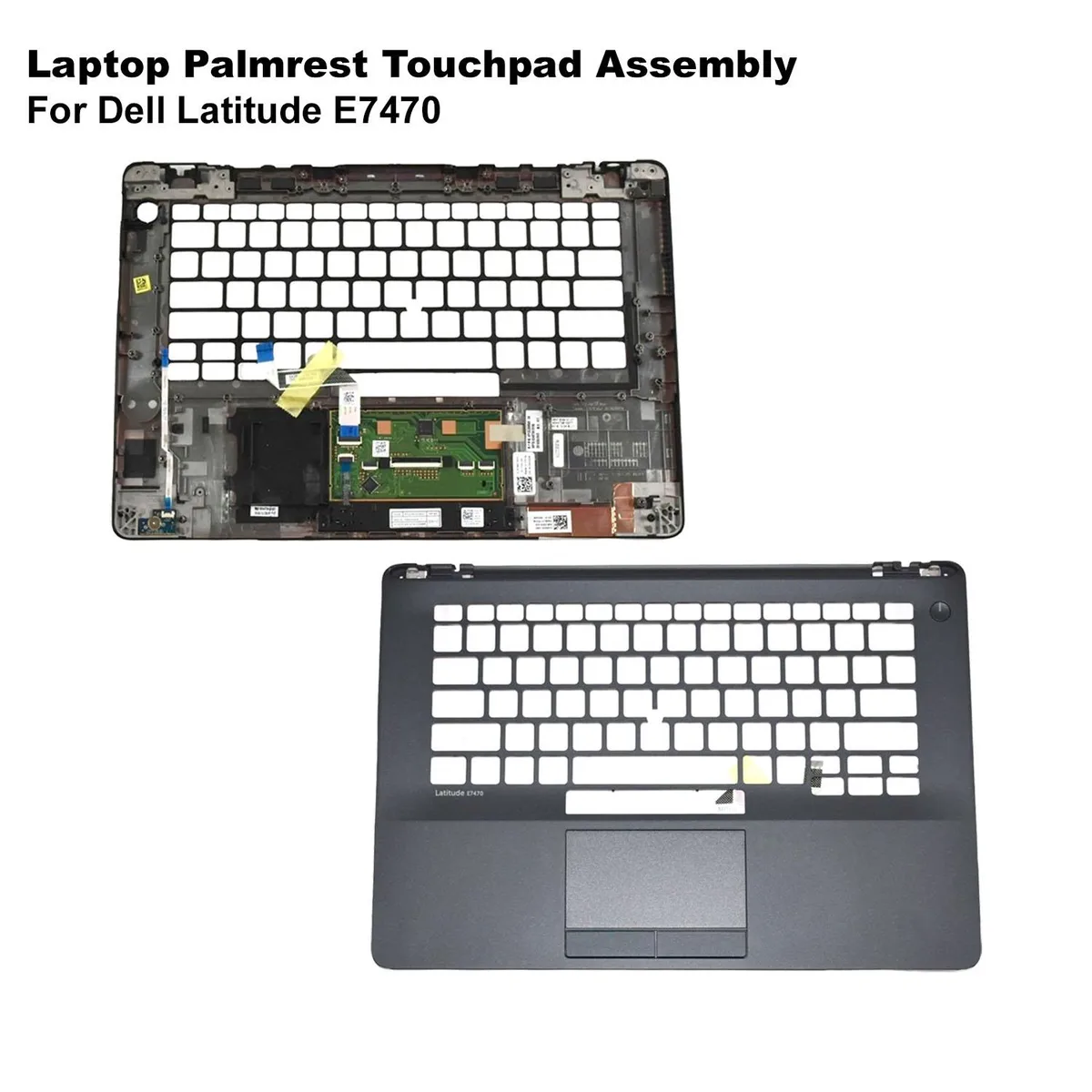 DELL DELL Latitude E7470 palmrest assembly with touchpad 9VXX8 black — product photo