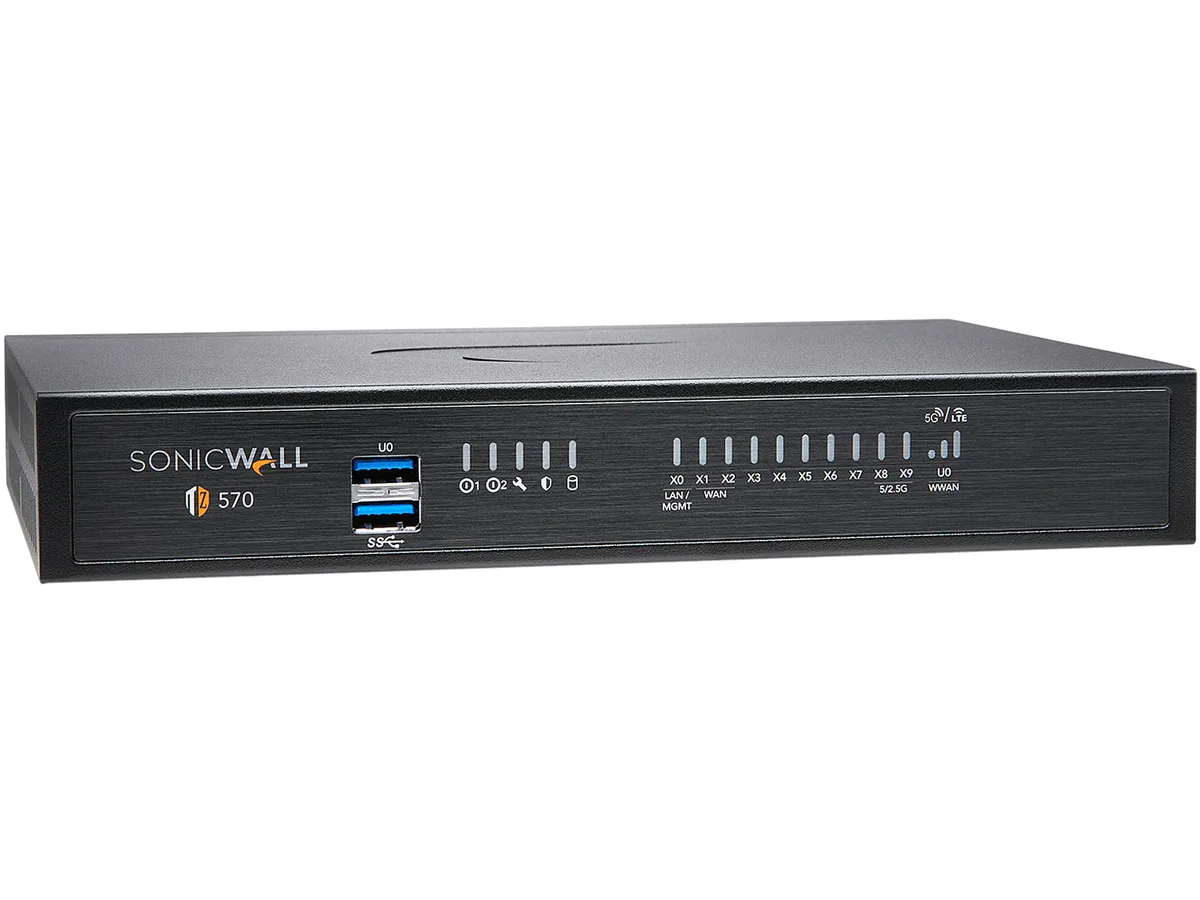 SonicWall SonicWall TZ570 HA firewall appliance 02-SSC-5694 — preces foto