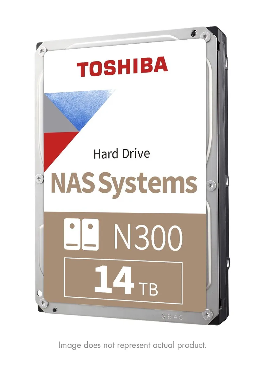 Silver 3.5 inch internal hard drive with SATA connectors