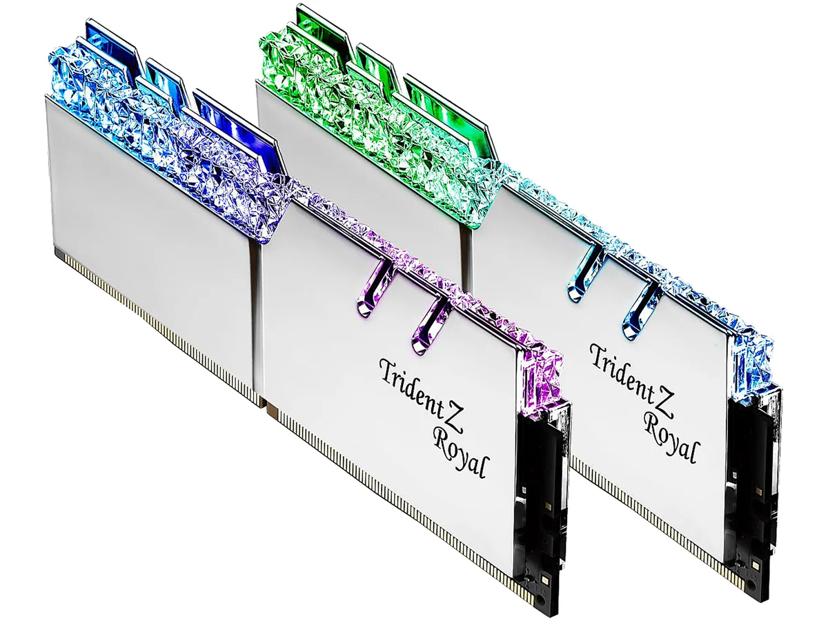 G.SKILL G.SKILL Trident Z Royal F4-3200C14D-16GTRS 16GB DDR4 3200 CL14 desktop RAM — product photo