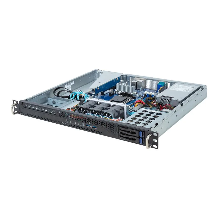 GIGABYTE GIGABYTE R113-C10-AA01 barebone server 1U 4-bay SATA 350W — vörumynd
