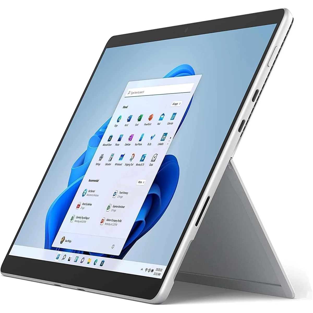 Microsoft Microsoft Surface Pro 8 13" tablet 128GB 4G LTE 2.60GHz Platinum — 商品写真