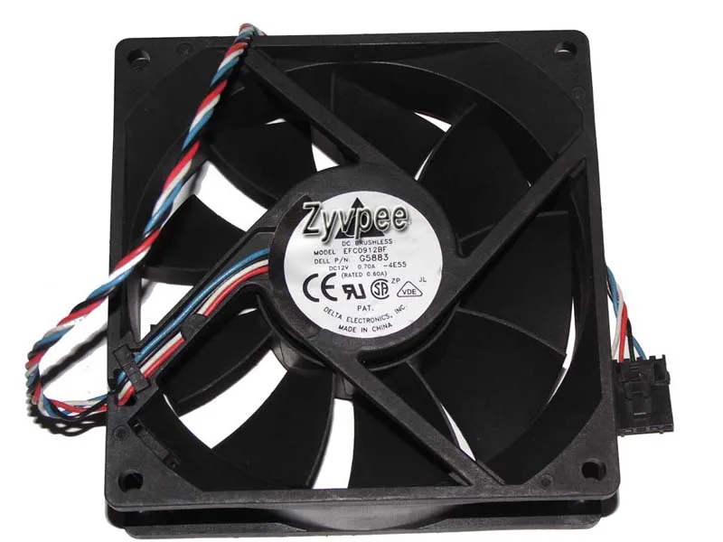 Zyvpee Zyvpee EFC0912BF 90mm 9032 4 Pin PWM Case Fan — ภาพสินค้า