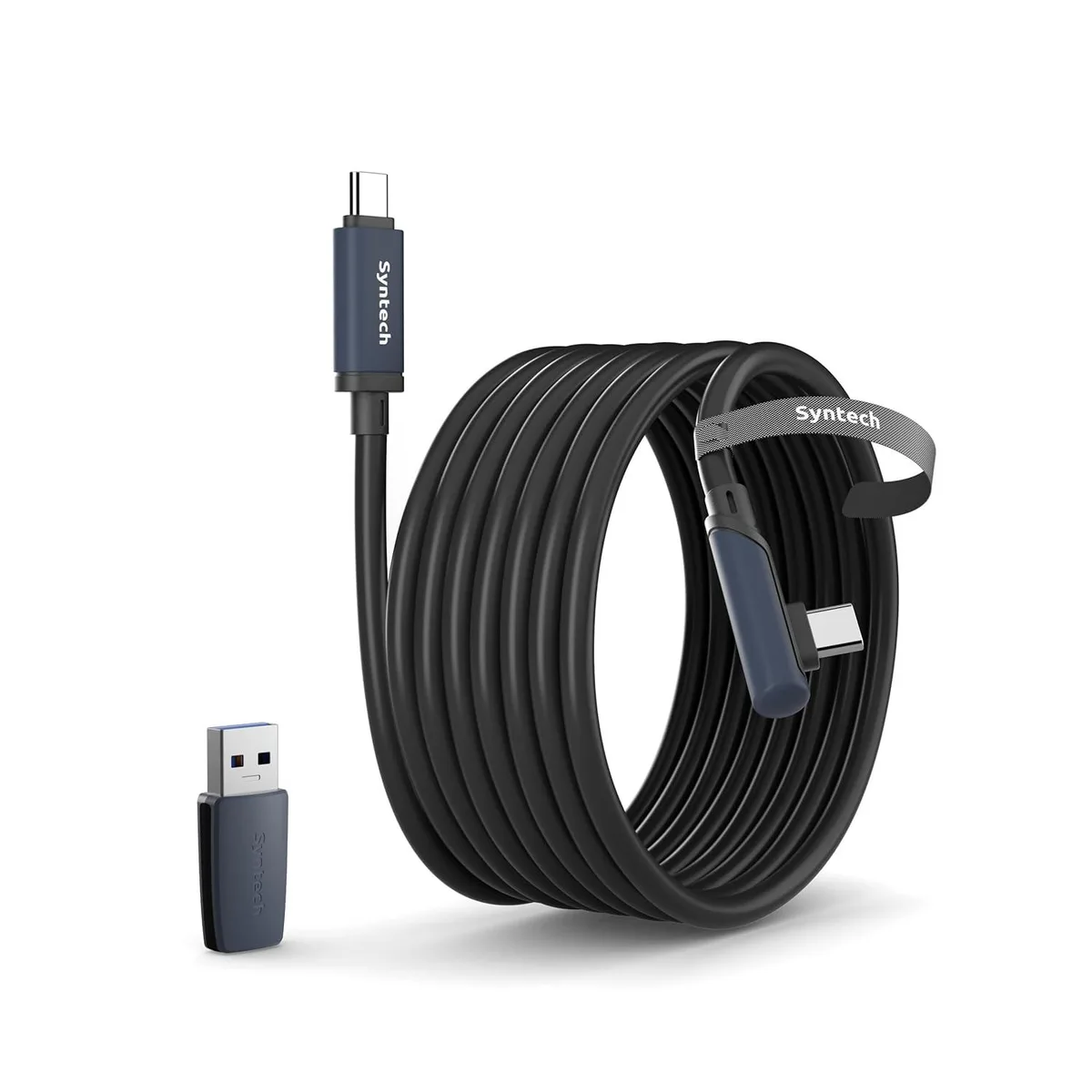 BFKK BFKK Link Cable 16FT USB 3.0 Type-C VR Accessory Black — produktbild