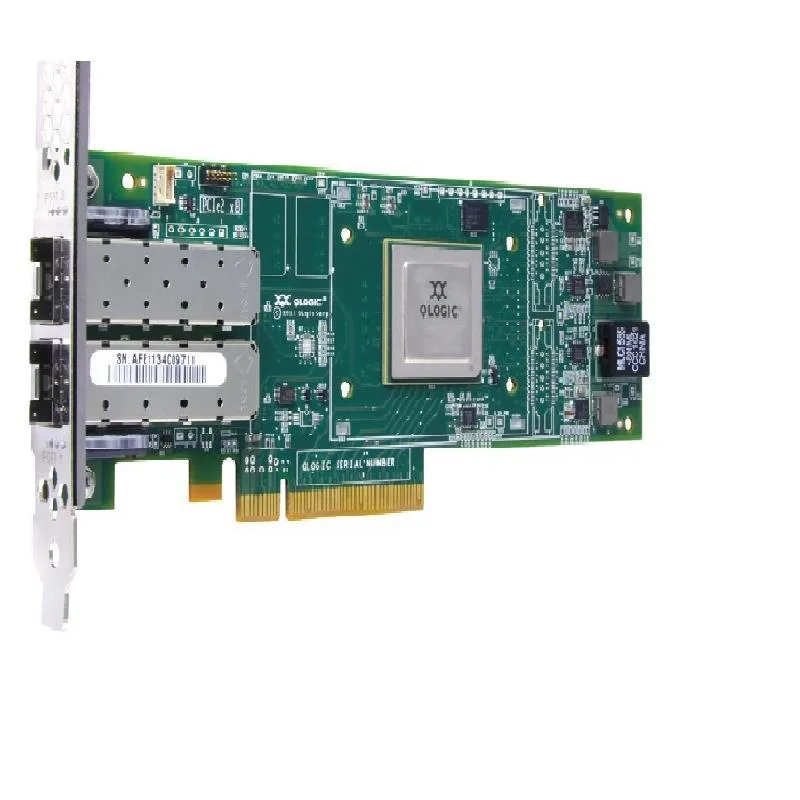 QLogic Corp. QLogic Corp. QLE2672-E 16Gb Dual Channel PCIe 3.0 Fibre Channel HBA Standard Bracket — ภาพสินค้า