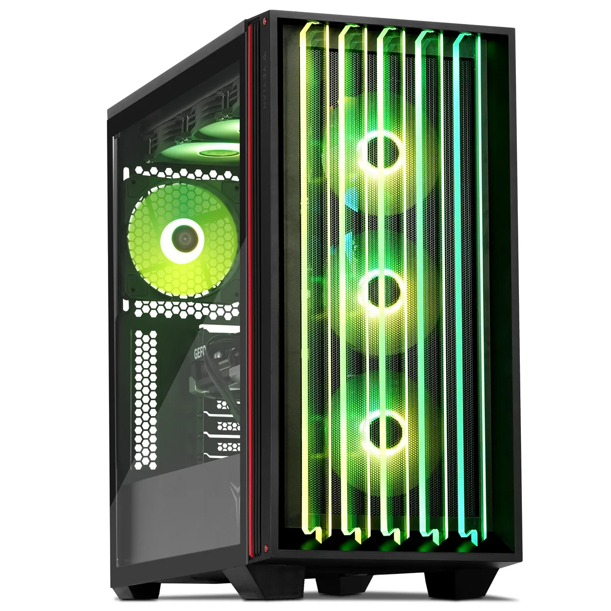 YEYIAN YEYIAN Mirage S 265YC-5801B Intel Core Ultra 7 265KF RTX 5080 32GB DDR5 2TB NVMe 1000W 80+ Platinum 360 AIO — photo du produit