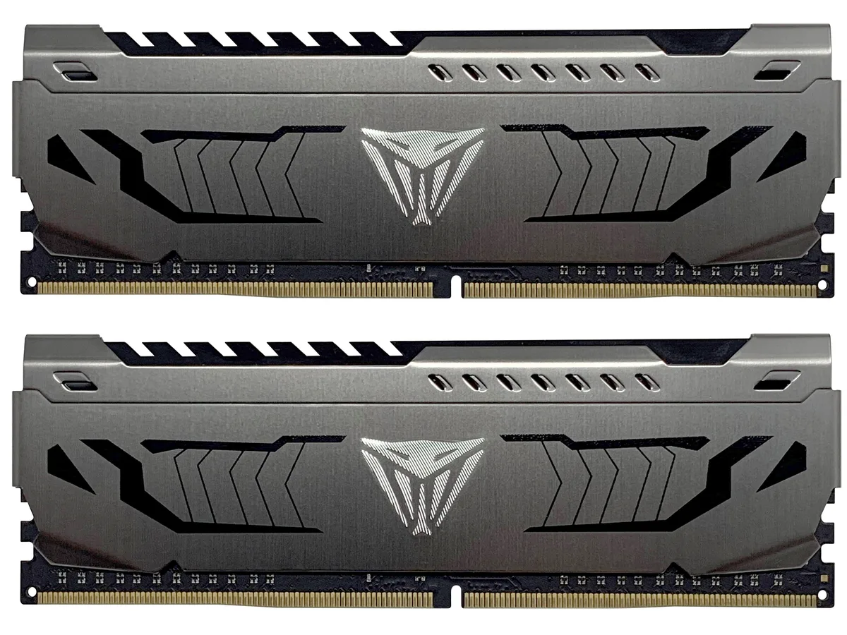 Patriot Memory Patriot Memory Viper Steel PVS464G320C6K 64GB (2 x 32GB) DDR4 3200 desktop RAM — product photo