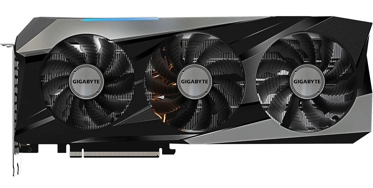 GIGABYTE GIGABYTE GV-N307TGAMING OC-8G GeForce RTX 3070 Ti graphics card — fotografie produktu