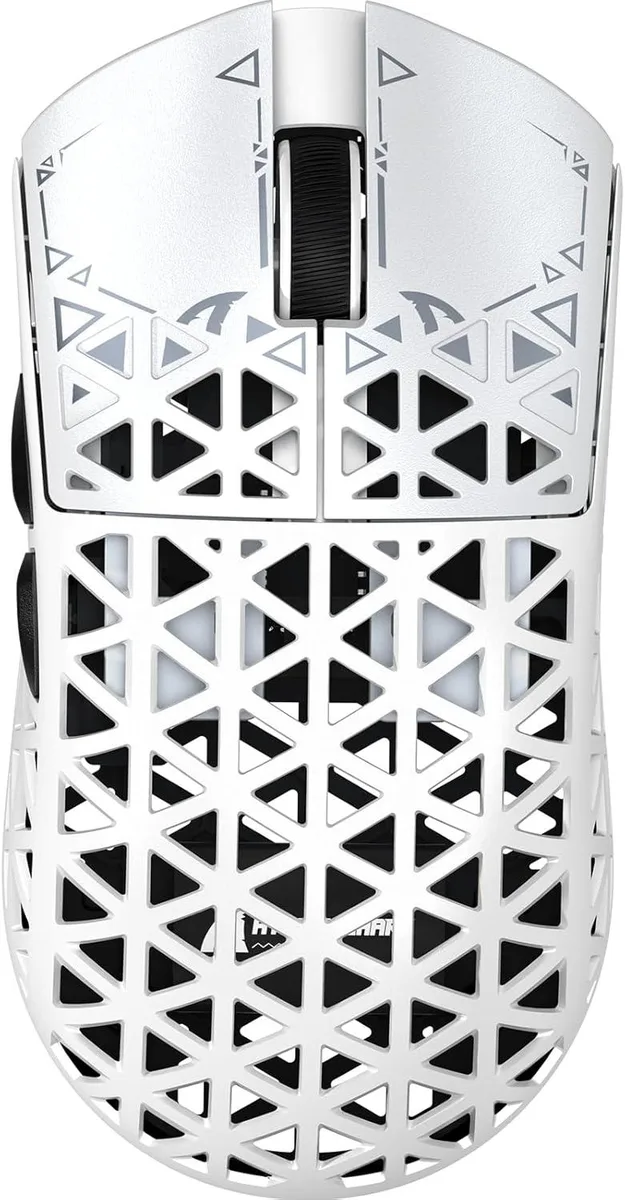 BFKK BFKK Wireless Gaming Mouse PAW3950 MAX 42000 DPI 39g White — Produktfoto