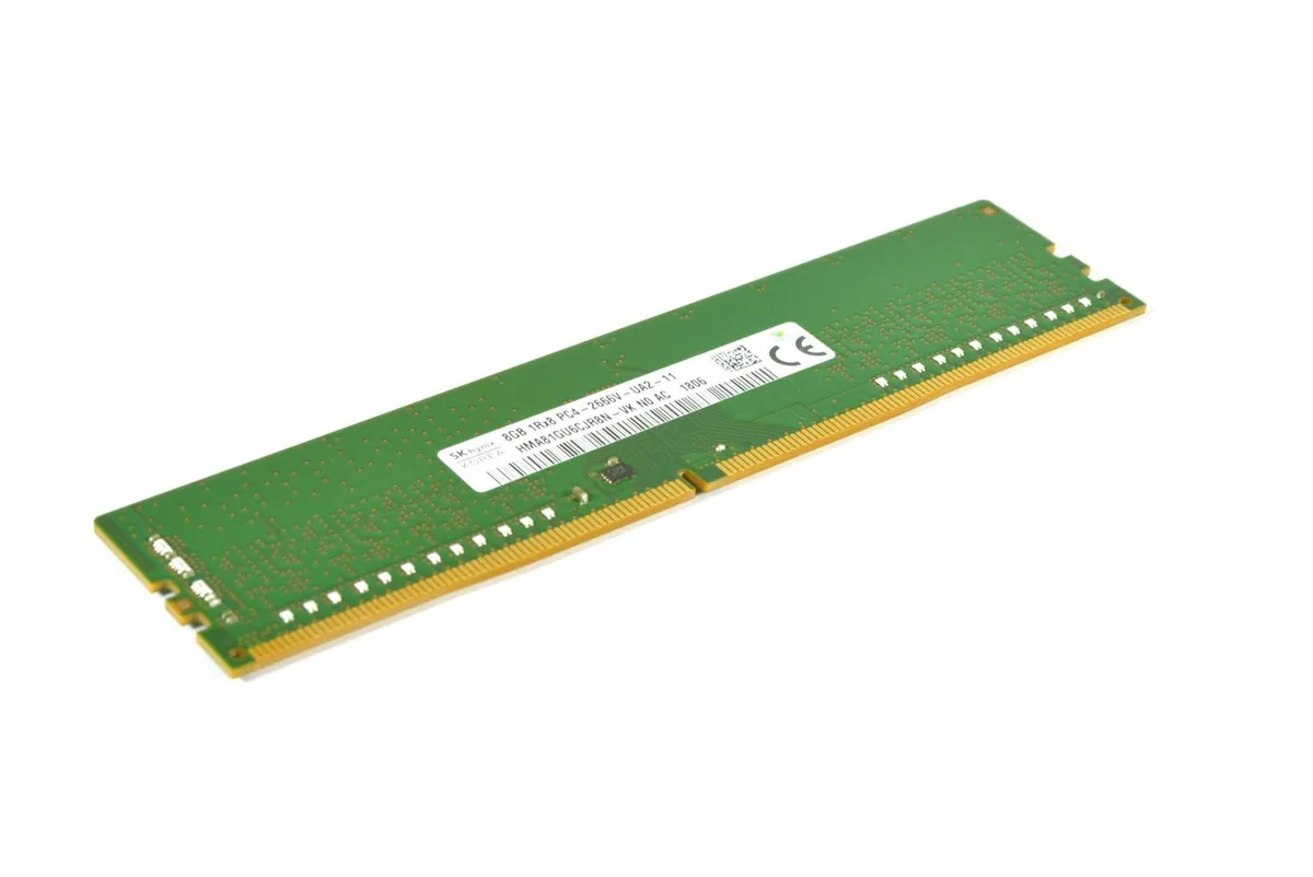 SK hynix SK hynix 8GB 1Rx8 DDR4 PC4-2666V HMA81GU6CJR8N-VK desktop RAM — photo du produit