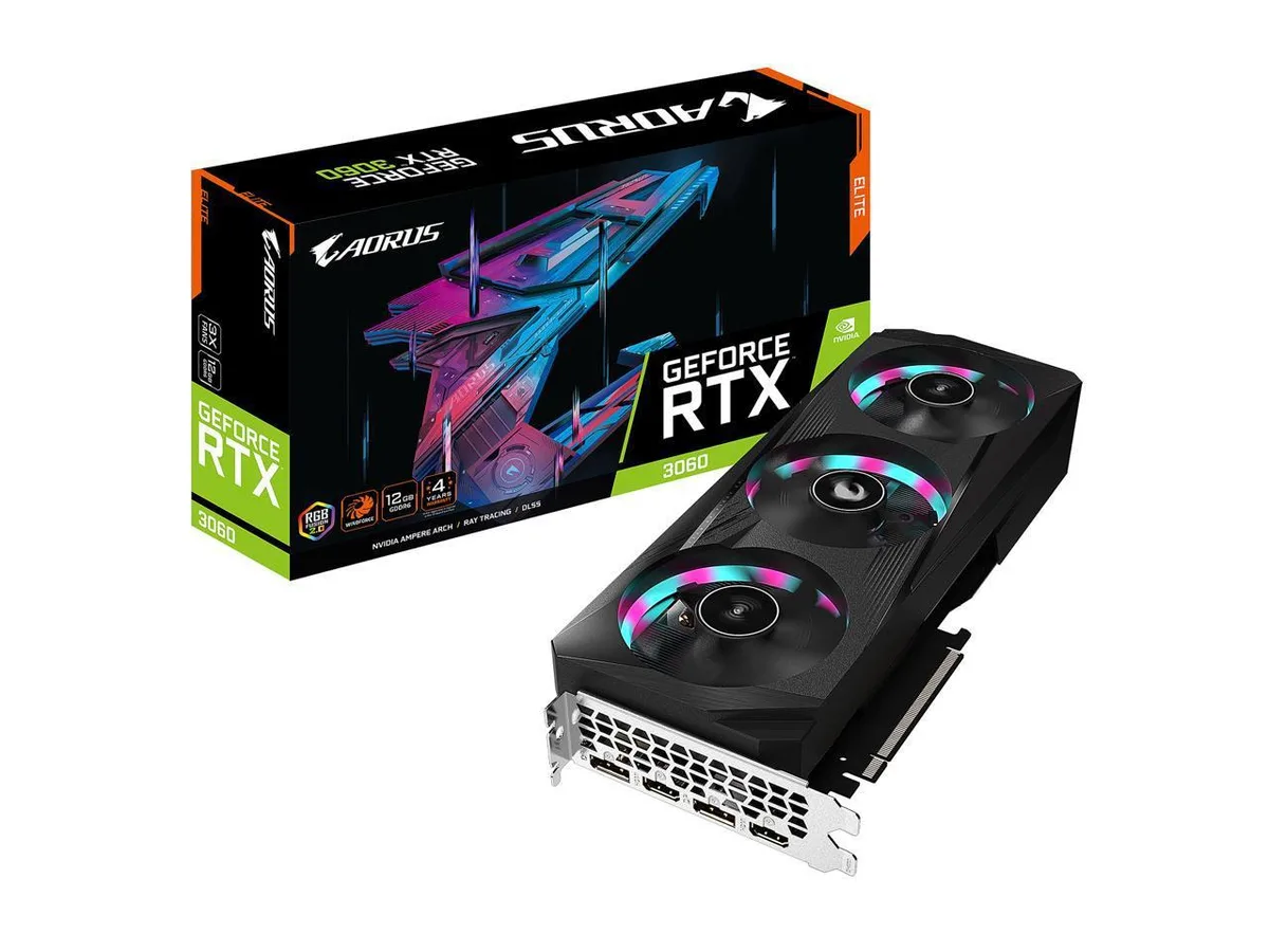 Triple-fan graphics card with silver shroud and metal backplate