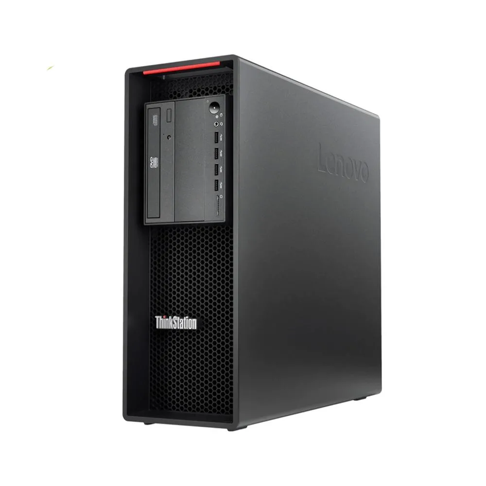 Lenovo ThinkStation P520 mid-tower workstation in black finish