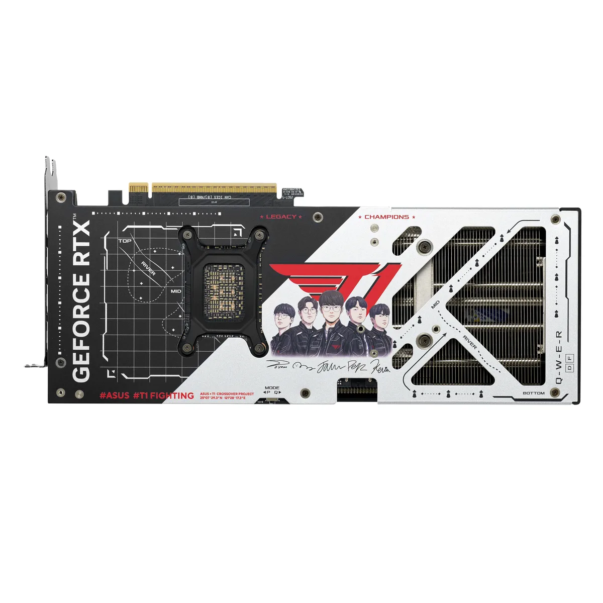 ASUS ASUS T1-RTX5070-O12G-GAMING GeForce RTX 5070 graphics card — photo du produit