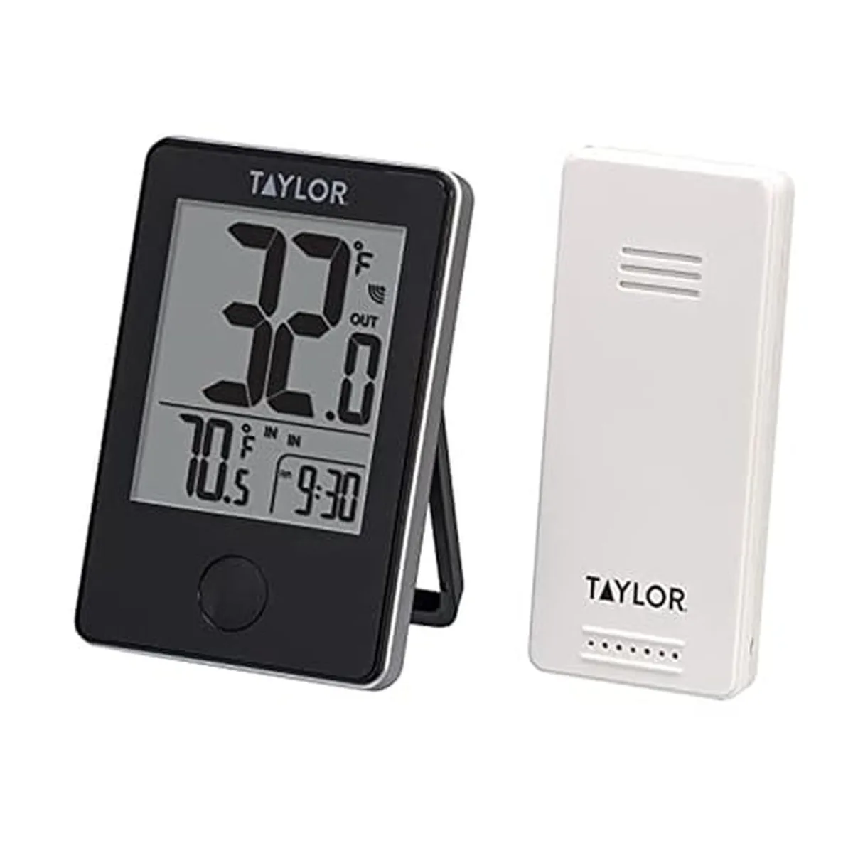  Taylor 1730 Wireless Indoor Outdoor Thermometer Black — foto del prodotto