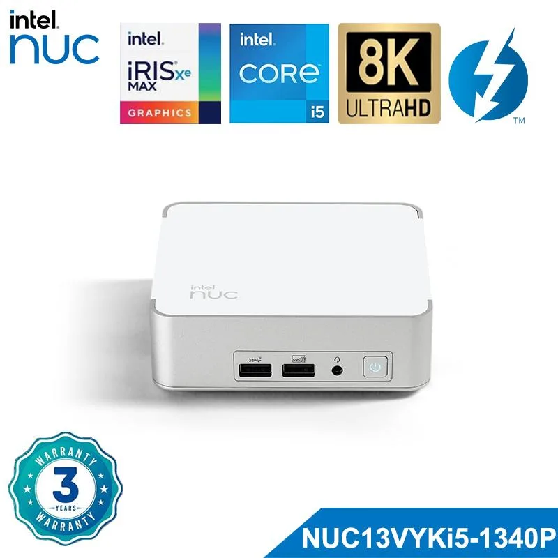 Intel Intel NUC13VYKi5 Core i5-1340P 32GB 1TB barebone mini PC — product photo