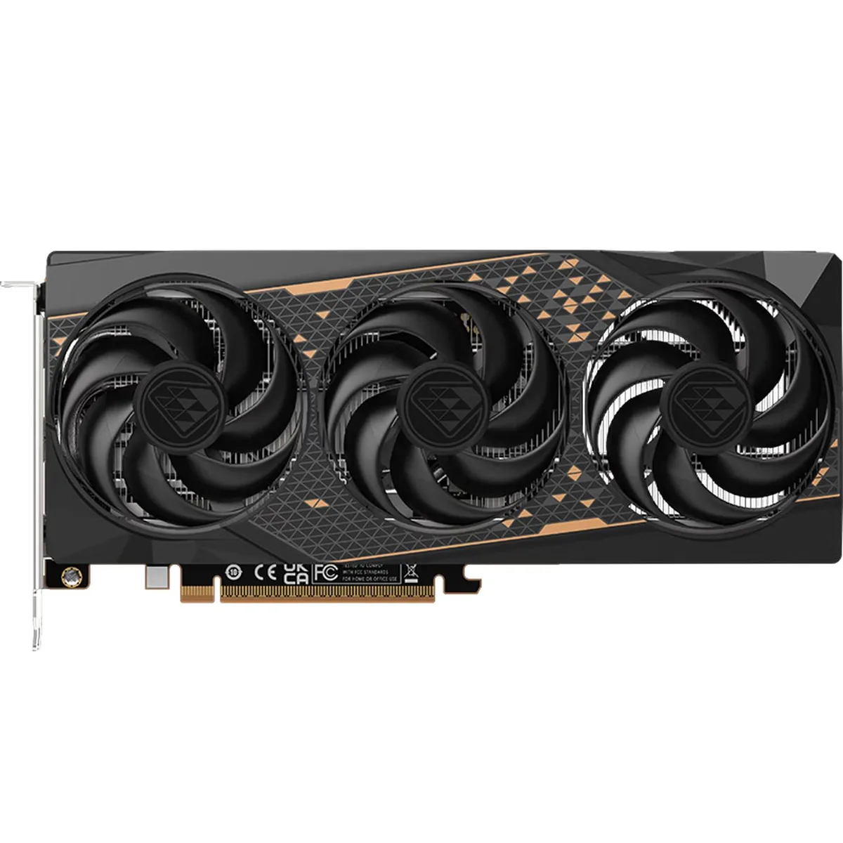 Sapphire Tech Sapphire Tech Radeon RX 9060 XT Black Diamond 8GB graphics card — Produktfoto
