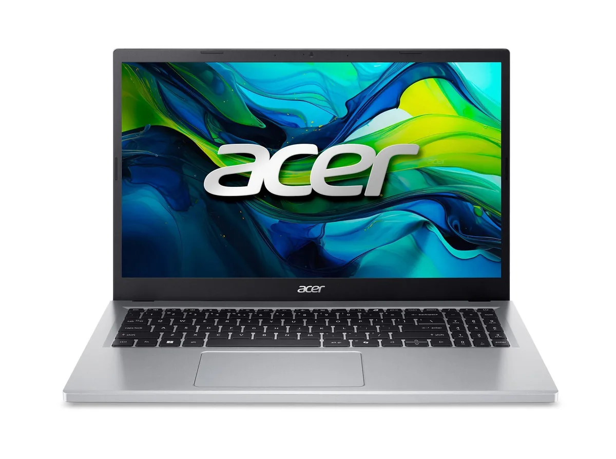 Silver Acer Aspire Go 15.6 inch FHD IPS laptop