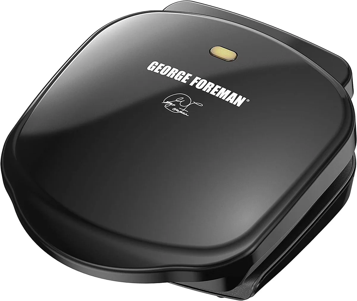  George Foreman GR10B 2-Serving Electric Grill &amp; Panini Press — termékfotó