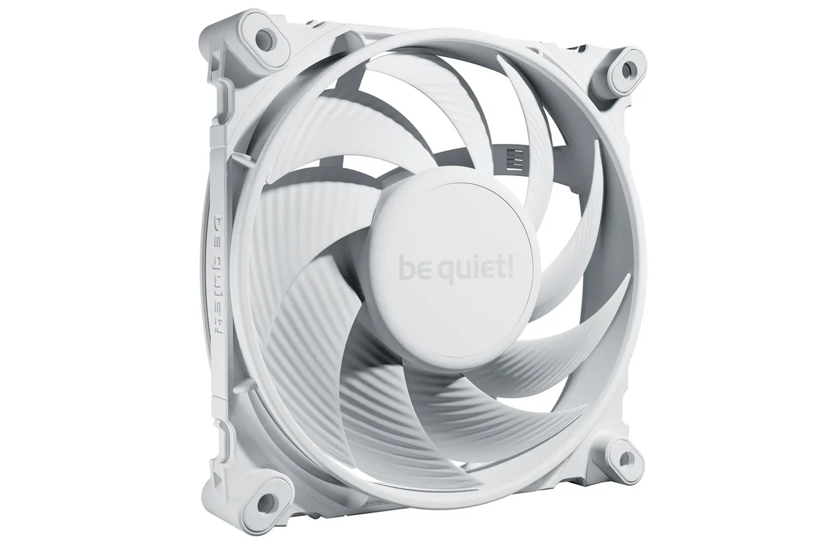 be quiet! be quiet! BL115 Silent Wings 4 120mm PWM 2500 RPM White case fan — fotografia produktu