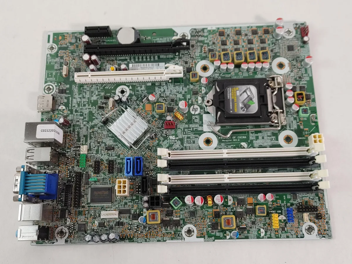 HP HP 628655-001 LGA 1156 DDR3 BTX server motherboard for RP5800 POS — product photo
