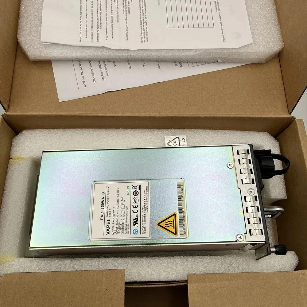 Silver rectangular ATX power supply unit with fan grille and power socket