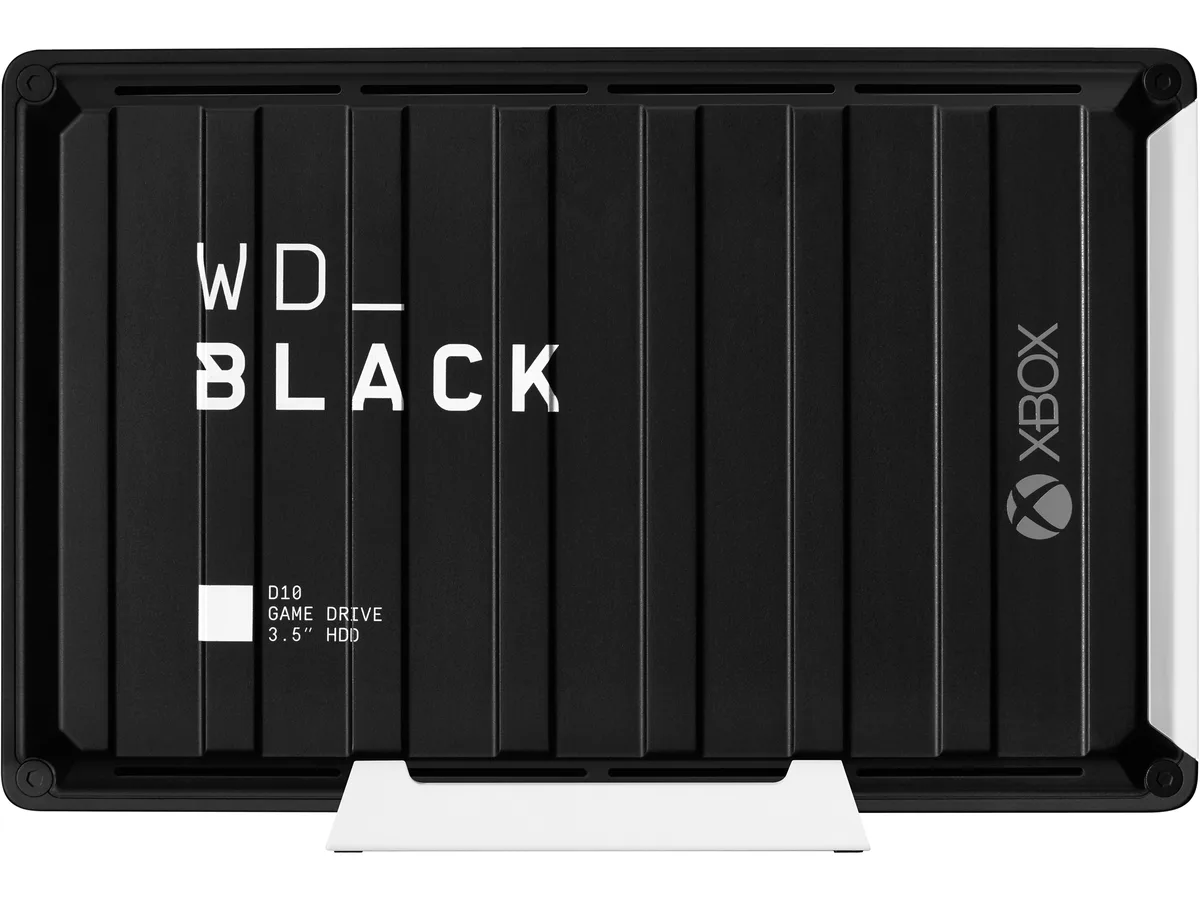 Western Digital Western Digital WDBA5E0120HBK-NESN 12TB Black D10 external hard drive — product photo