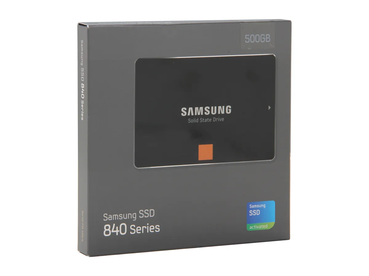 SAMSUNG SAMSUNG 840 Series 500GB 2.5" SATA Internal SSD MZ-7TD500BW — product photo